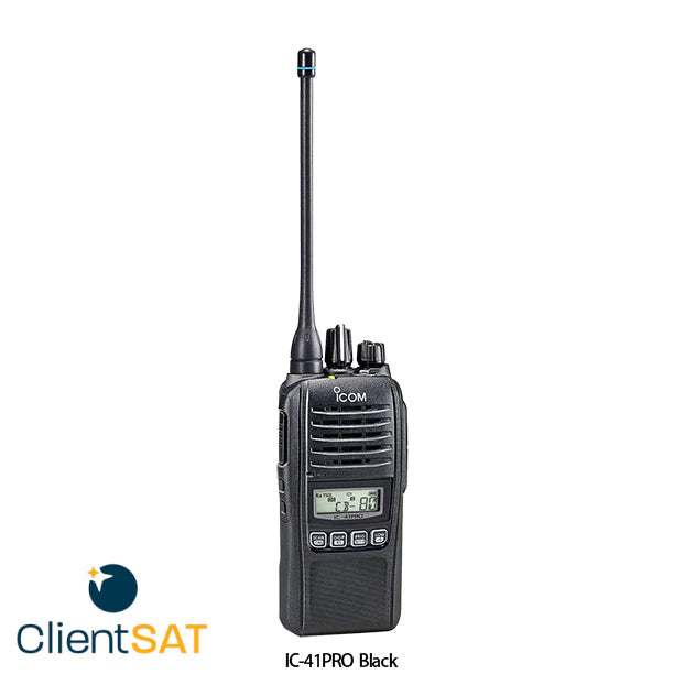 ICOM IC-41Pro UHF CB Radio Black Waterproof Handheld